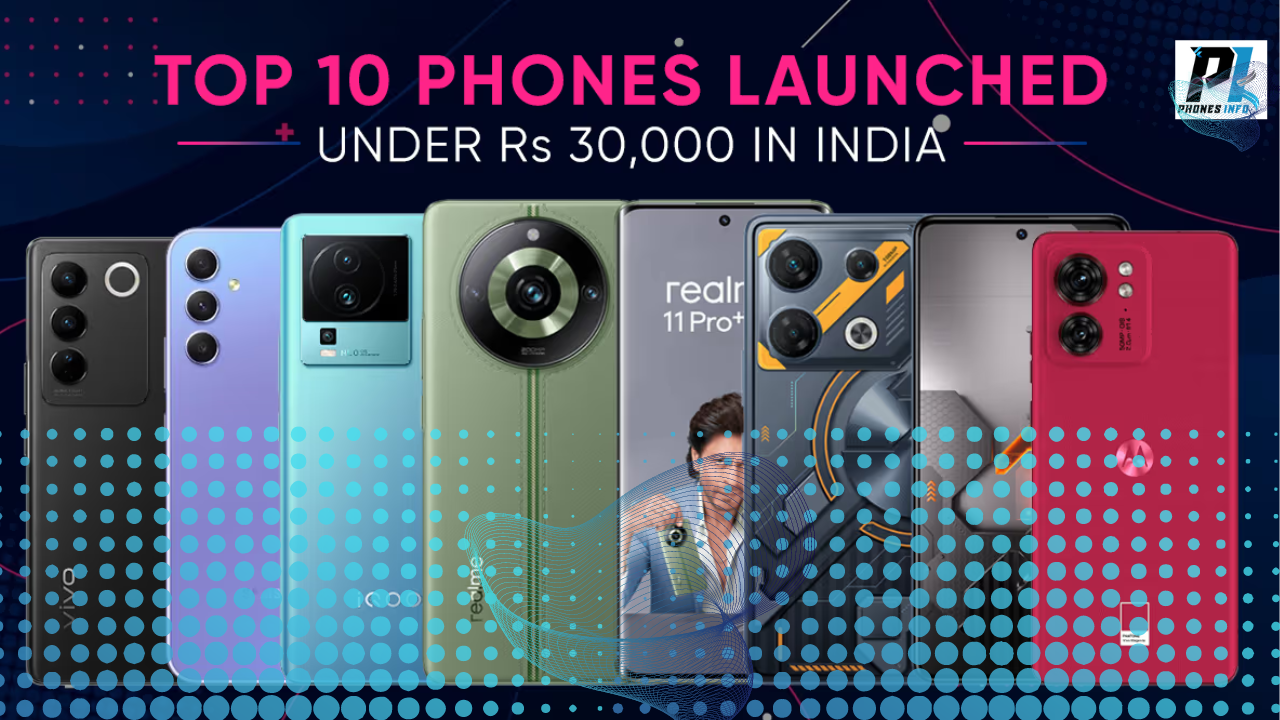 Top 10 Best Phones Under 30000 in India (Aug 2024)