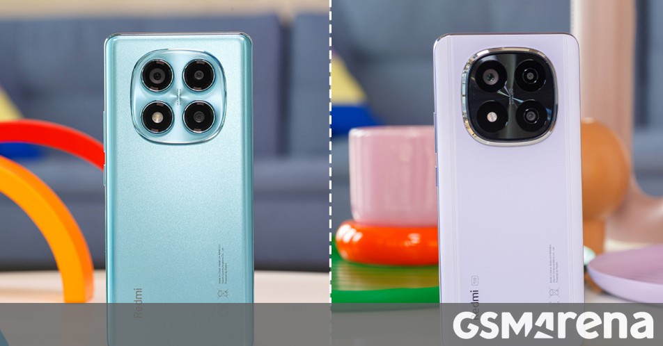 Xiaomi Redmi Note 14 Pro vs. Redmi Note 14 Pro+ (global models)
