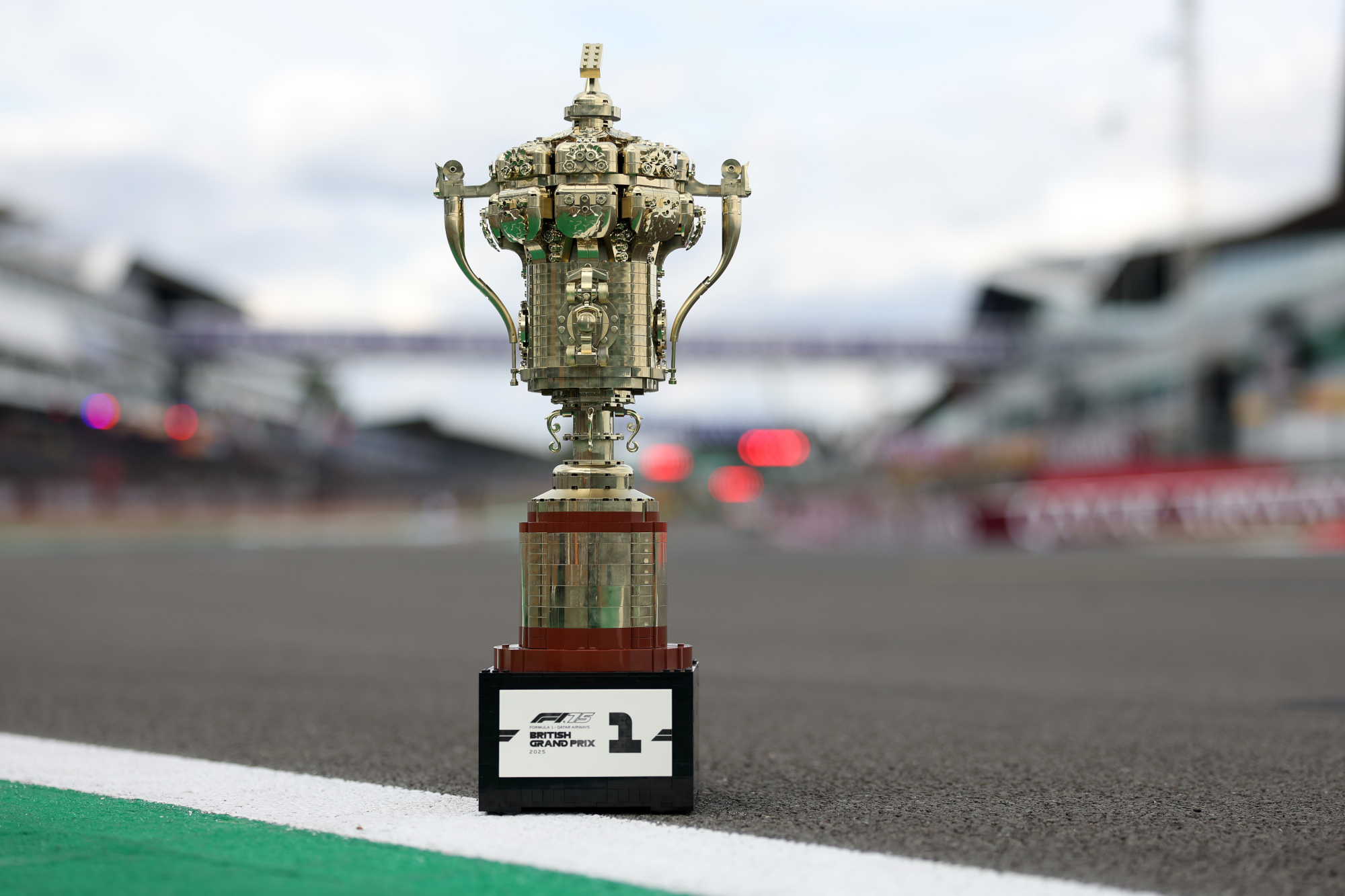 Lego made a life-sized trophy for the British Grand Prix – I talked to the designer to find out how it was built
