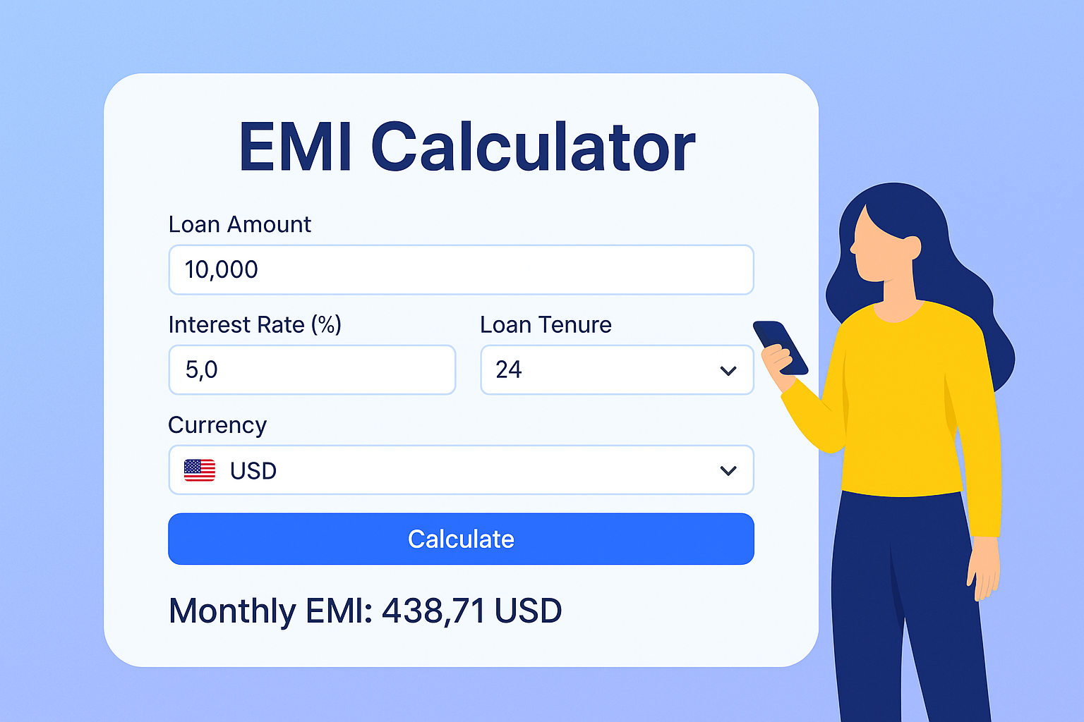 EMI Calculator free online